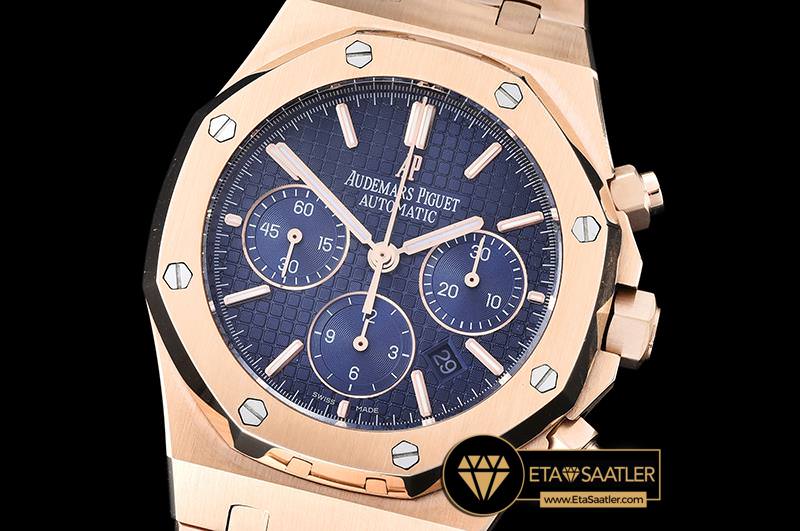 AP0387C - Royal Oak Chronograph 26320ST RGRG Blue JHF A7750 modelleri AP0387C - Royal Oak Chronograph 26320ST RGRG Blue JHF A7750 - 01.jpg